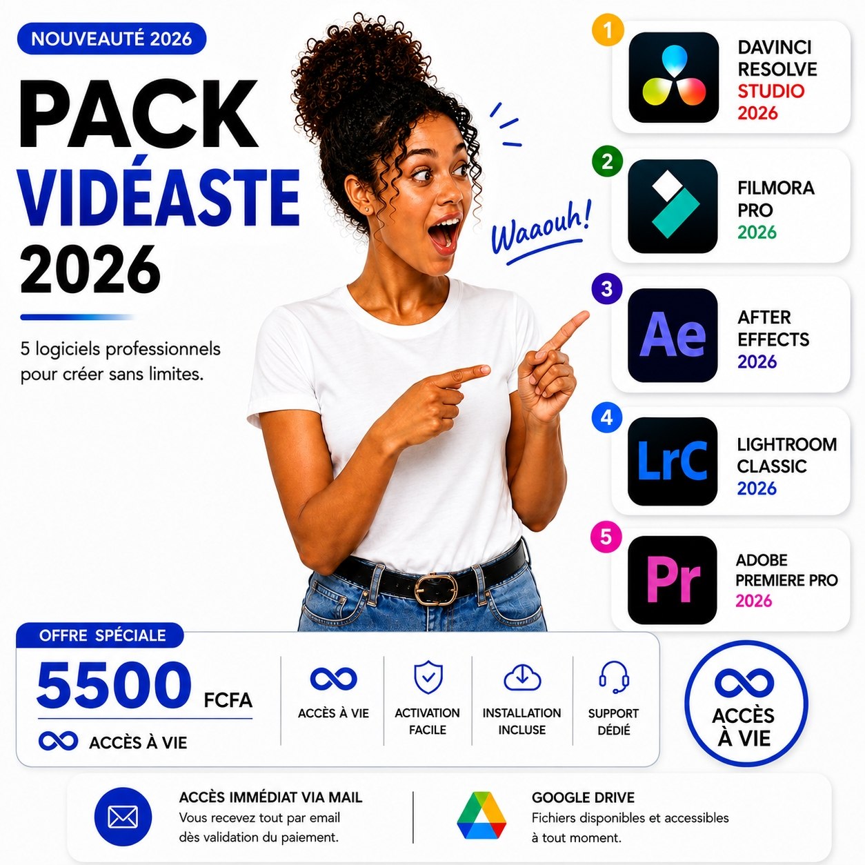 🎥 PACK VIDÉASTE 2026