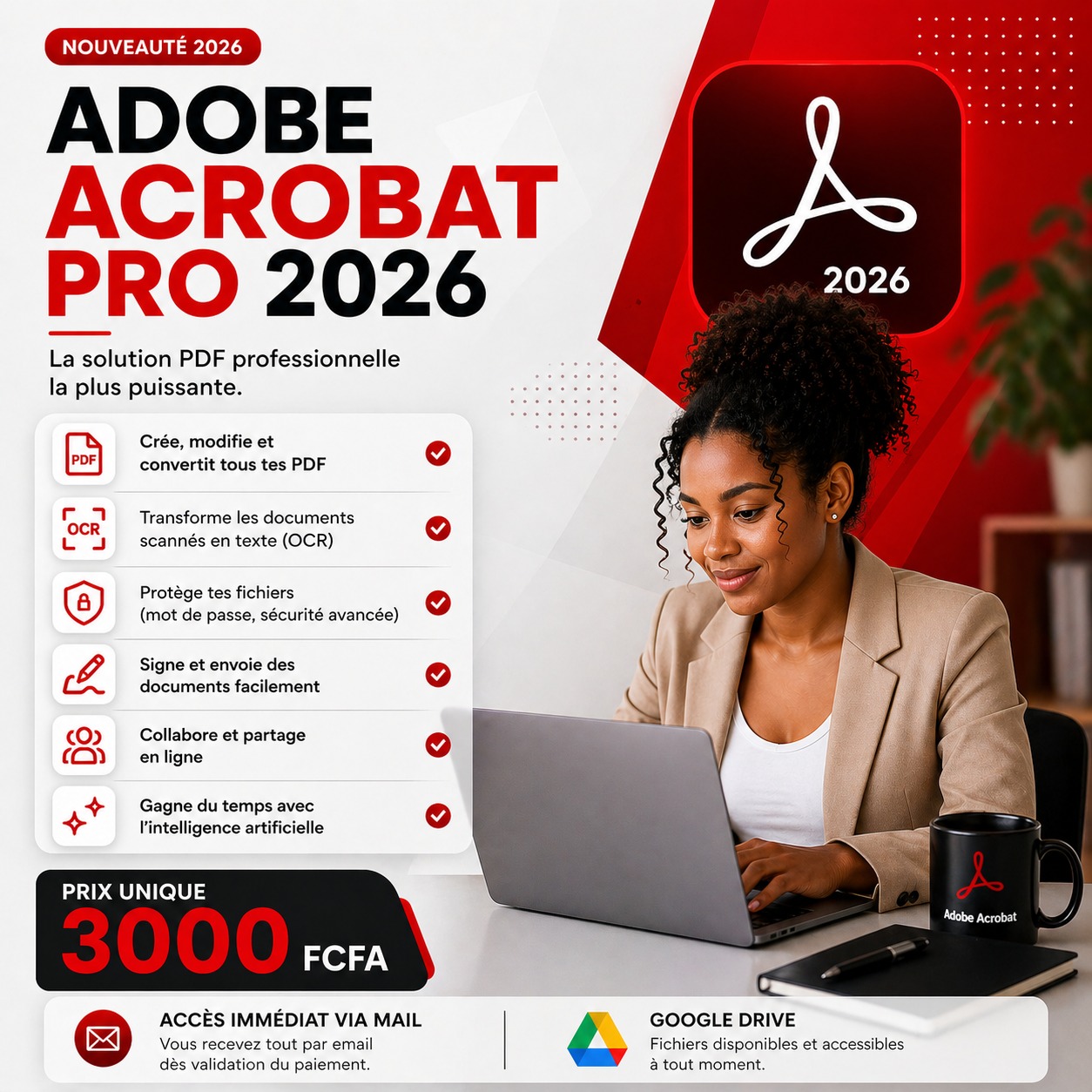 Pack Adobe Acrobat Pro 2026  Windows & Mac